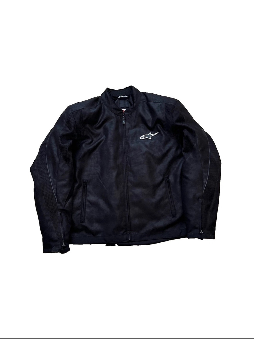 Alpinestars Black Label Men's Armored Motorcycle Jacket + Liner Size 2XL